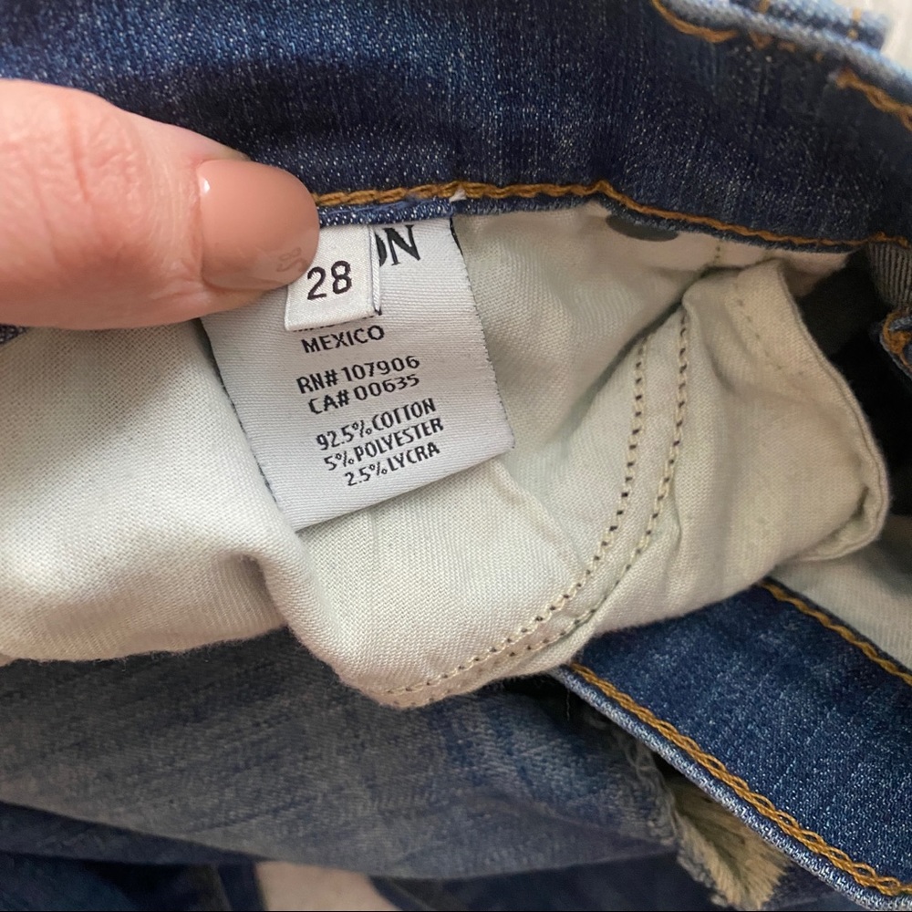 Hudson jeans skinny distressed stretch denim - Picture 5 of 8